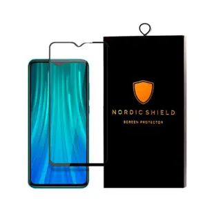 Nordic Shield Xiaomi Redmi Note 8 Pro Skærmbeskyttelse 3D Curved (Blister)