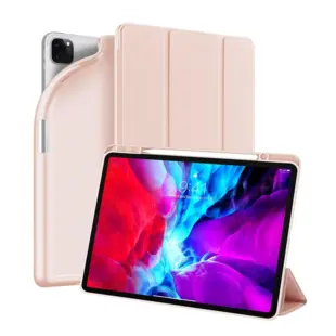 DUX DUCIS Osom Series Tri-fold Cover for iPad Pro 12,9" (2020)(2021) Pink