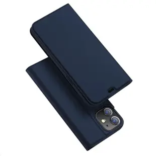 DUX DUCIS Skin Pro Flip Cover til iPhone 12/12 Pro Mørkeblå