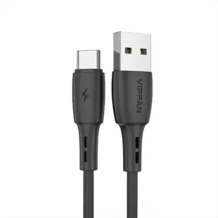VIPFAN CB-X5 USB-C Cable (1m.) Black Blister