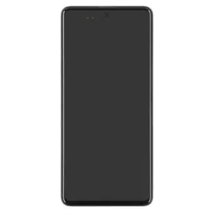 Samsung Galaxy A51 4G (A515) OLED Skærm med ramme (Sort) (Original)