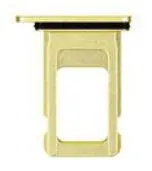 Single SIM Card Tray for Apple iPhone 11 Yellow