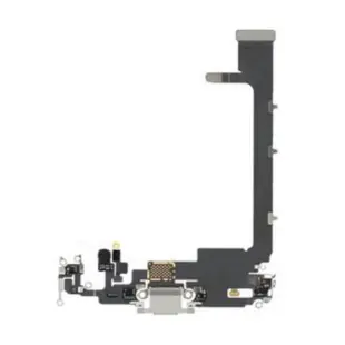 iPhone 11 Pro Max Charging Port flex kabel - sølv