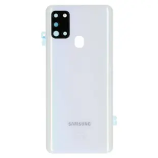 Samsung Galaxy A21s Batteri Cover - Hvid