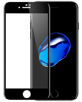 Nordic Shield iPhone SE (2022/2020) / 8 / 7 / 6S / 6 Skærmbeskyttelse 3D Curved Sort (Bulk) (25 stk)