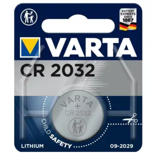 VARTA CR2032 3V LITHIUM Coin 3,2X20mm Battery 1 Pcs. Blister