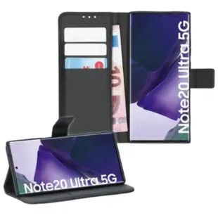 Anco Bookcase for Samsung Galaxy Note 20 Ultra - Black