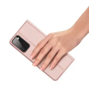 DUX DUCIS Skin Pro Flip Cover til Samsung A41 Pink