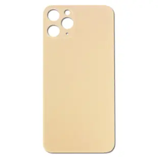 iPhone 11 Pro Max bagglas uden logo - guld