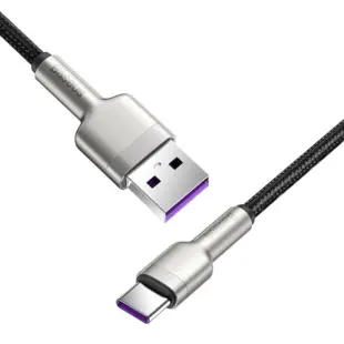 Baseus Cafule Data USB - USB Typ C Kabel 0.25m Sort