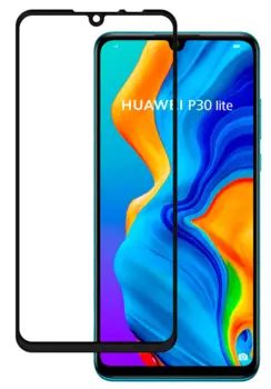 Huawei P30 Lite 3D Curved Skærmbeskyttelse (Bulk)