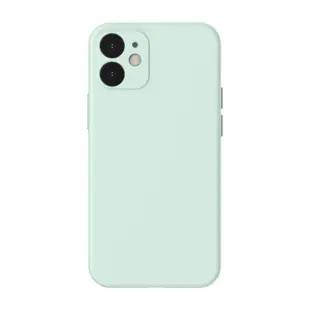 Baseus Liquid Siilica Gel Cover til iPhone 12 Pro Max Mintgrøn