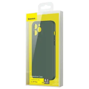 Baseus Liquid Siilica Gel Cover til iPhone 12 Pro Mørkegrøn