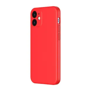 Baseus Liquid Silica Gel Cover til iPhone 12 Mini Rød