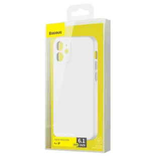 Baseus Liquid Silica Gel Case for iPhone 12 White