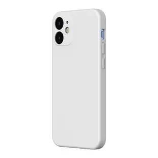 Baseus Liquid Silica Gel Cover til iPhone 12 Mini Hvid