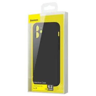 Baseus Liquid Silica Gel Case for iPhone 12 Black