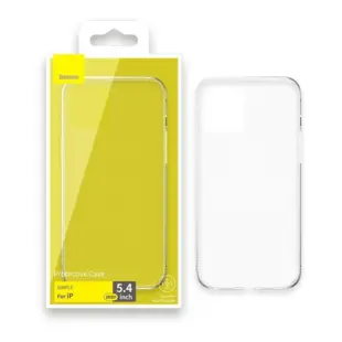 Baseus Simple Series Transparent TPU Cover til iPhone 12 Mini