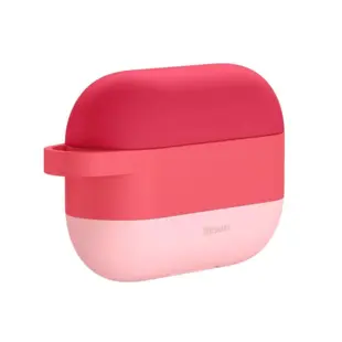 Baseus Silicon Cover til Apple Airpods Pro oplader etui - Pink