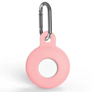 Silicone Nøglering Cover til Apple AirTag Pink