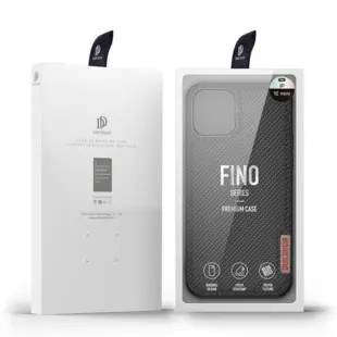 Dux Ducis Fino cover til iPhone 12 Mini Sort