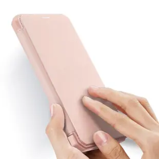 DUX DUCIS Skin X Bookcase Cover til iPhone 12/12 Pro Pink