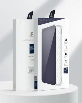 DUX DUCIS Skin X Bookcase Cover til iPhone 12 Pro Max Sort