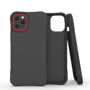 Soft flexible gel case til iPhone 12/12 Pro Sort