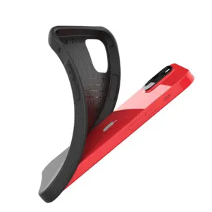Soft flexible gel case til iPhone 12/12 Pro Sort