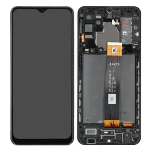 Samsung Galaxy A32 5G (A326) LCD Skærm med ramme (Awesome Black) (Original)