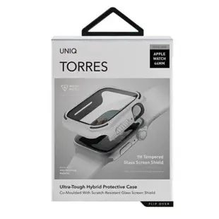 UNIQ Torres Cover til Apple Watch 44mm (Blister) Hvid