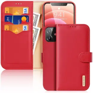 DUX DUCIS Hivo Flip Cover til iPhone 12 Mini Rød