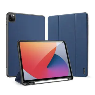 DUX DUCIS Domo Series Tri-fold Cover til iPad Pro 11 (2021) Blå