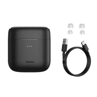 Baseus Encok W06 TWS True Wireless Earphones Bluetooth 5.0 IP55 black (NGW06-01)