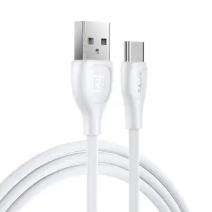 Remax Lesu Pro USB - USB Type C Kabel 1m Hvid