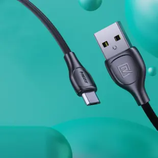 Remax Lesu Pro USB - USB Type C Kabel 1m Hvid
