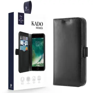 DUX DUCIS Kado Flip Cover til iPhone 7/8/SE 2020 Sort