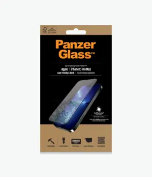 PanzerGlass™ iPhone 13 Pro Max Case Friendly Black