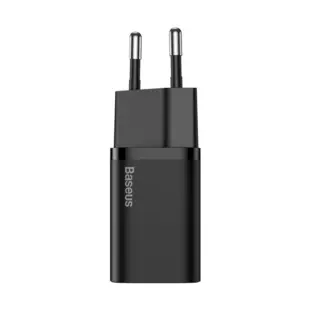 Baseus Super Si Quick Charger 1C 25W m/kabel Type-C to Type-C 1m Sort (Blister)
