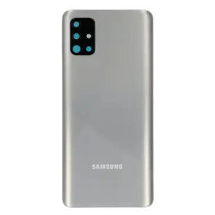 Samsung Galaxy A51 Batteri Cover Prism Crush Silver