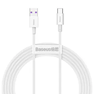 Baseus Superioe Data USB - USB Typ C Cable (66W) 2m White