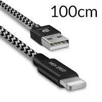 Dux Ducis K-ONE USB - Lightning Cable Black 1m