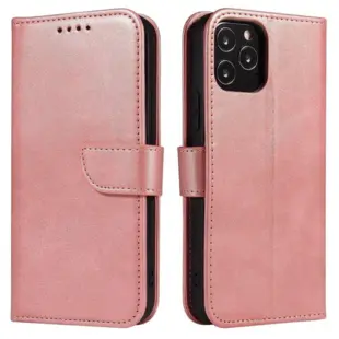 Magnet Case elegant bookcase type case with kickstand for Samsung Galaxy A72 4G/5G Pink