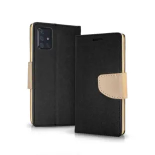 Fancy Book Case for iPhone 13 Pro Max Black/Gold