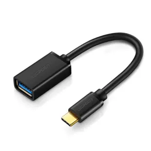 Ugreen USB til USB Type C 3.0 OTG Adapter Kabel Sort