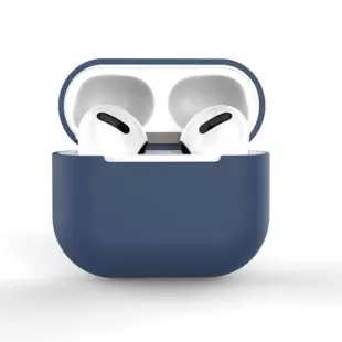 Silicone Cover for Apple Airpods 3. gen. Charging Case - Dark Blue