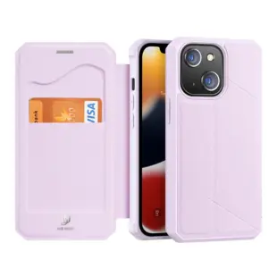 DUX DUCIS Skin X Bookcase type case for iPhone 13 Pink
