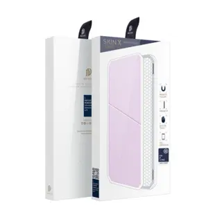 DUX DUCIS Skin X Bookcase Cover til iPhone 13 Pro Pink