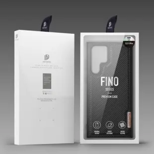Dux Ducis Fino case for Samsung Galaxy S22 Ultra Black