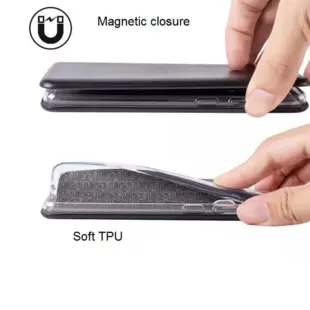 Smart Magnetic Diva Cover til Samsung S22 - Grøn